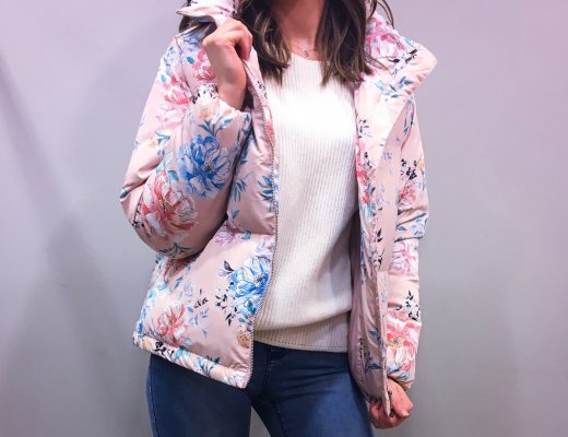 Doudoune fleurie NAF NAF