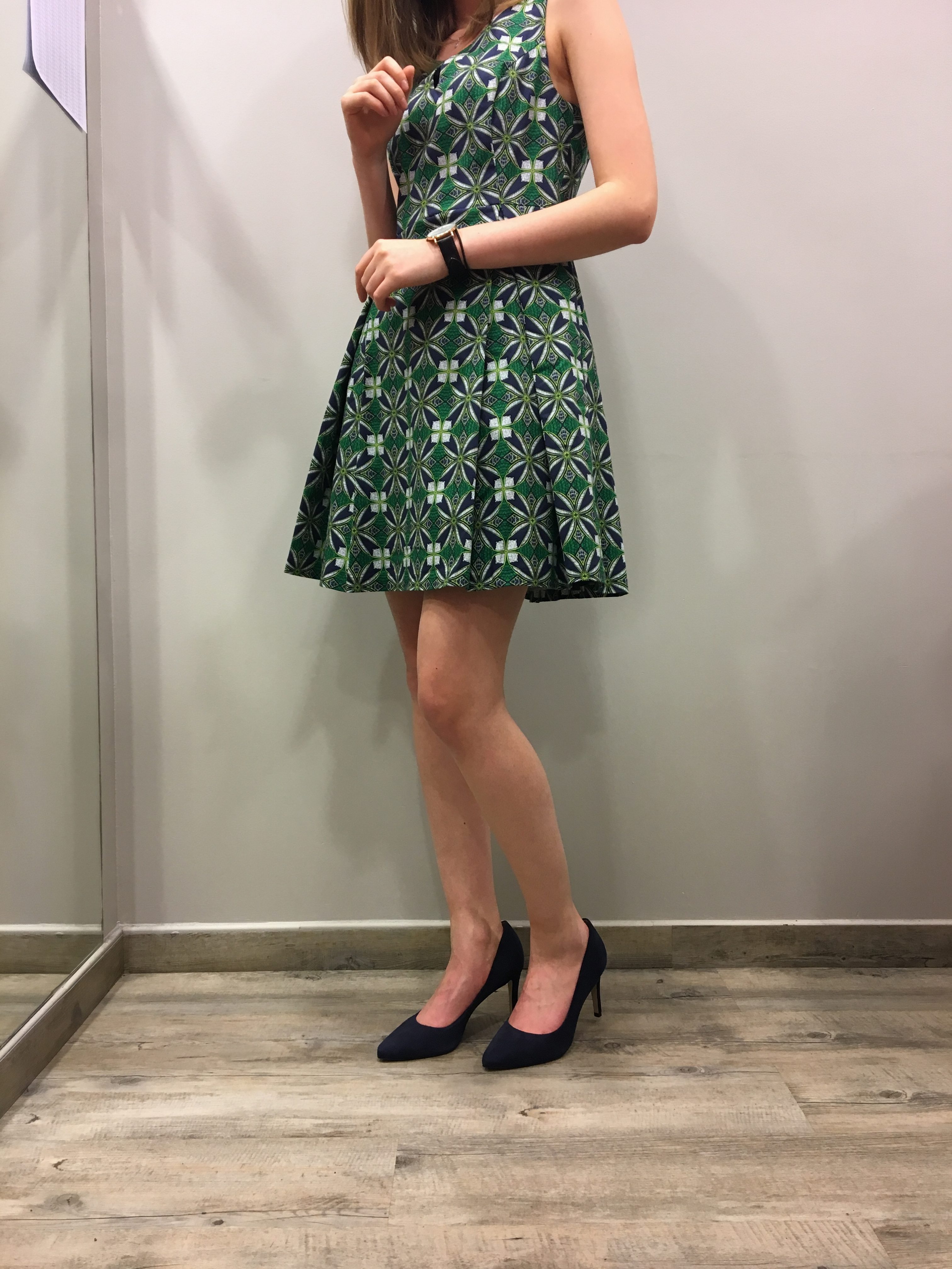 Robe NAF NAF wax jacquard