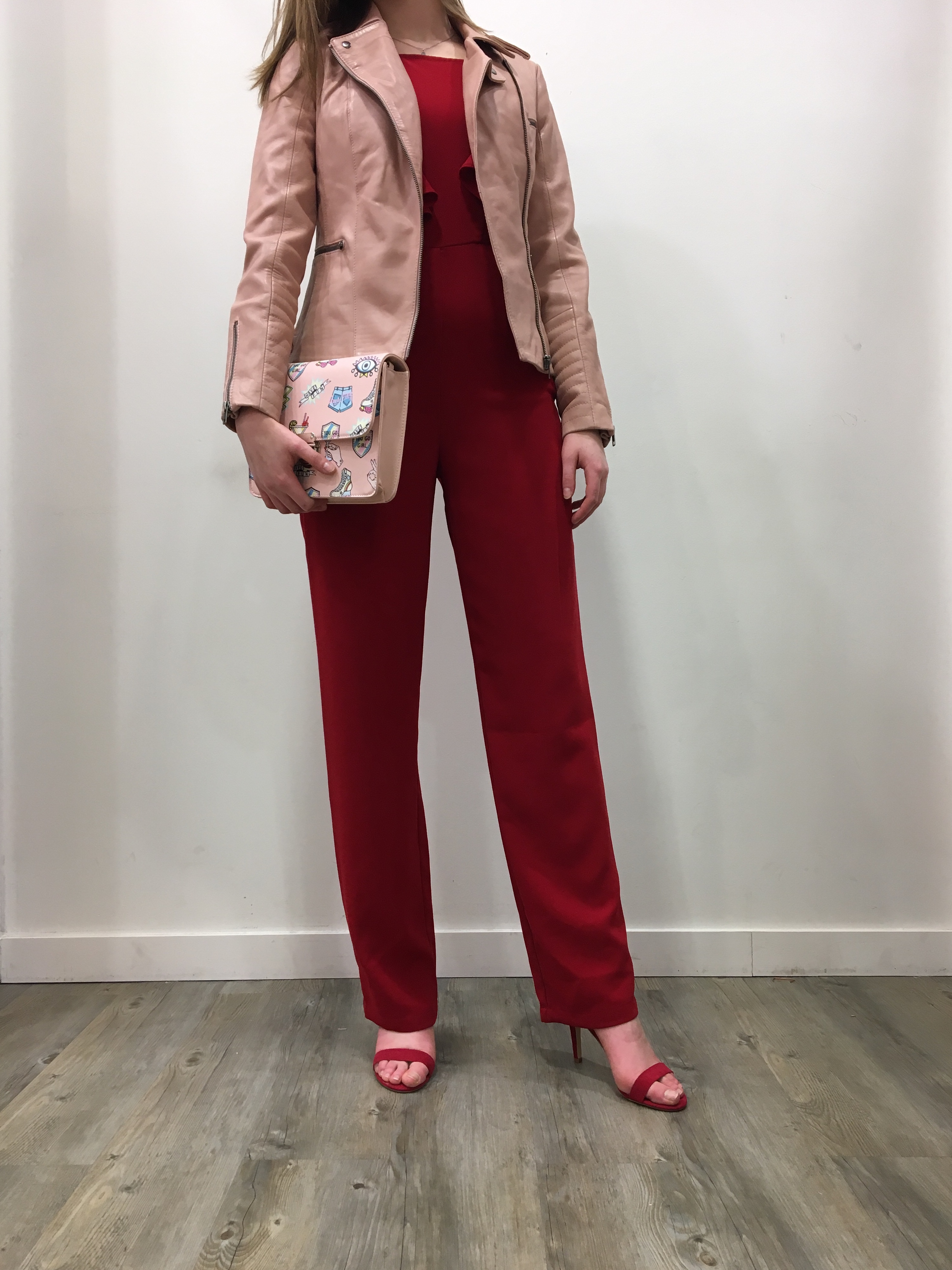 Combinaison et cuir NAF NAF