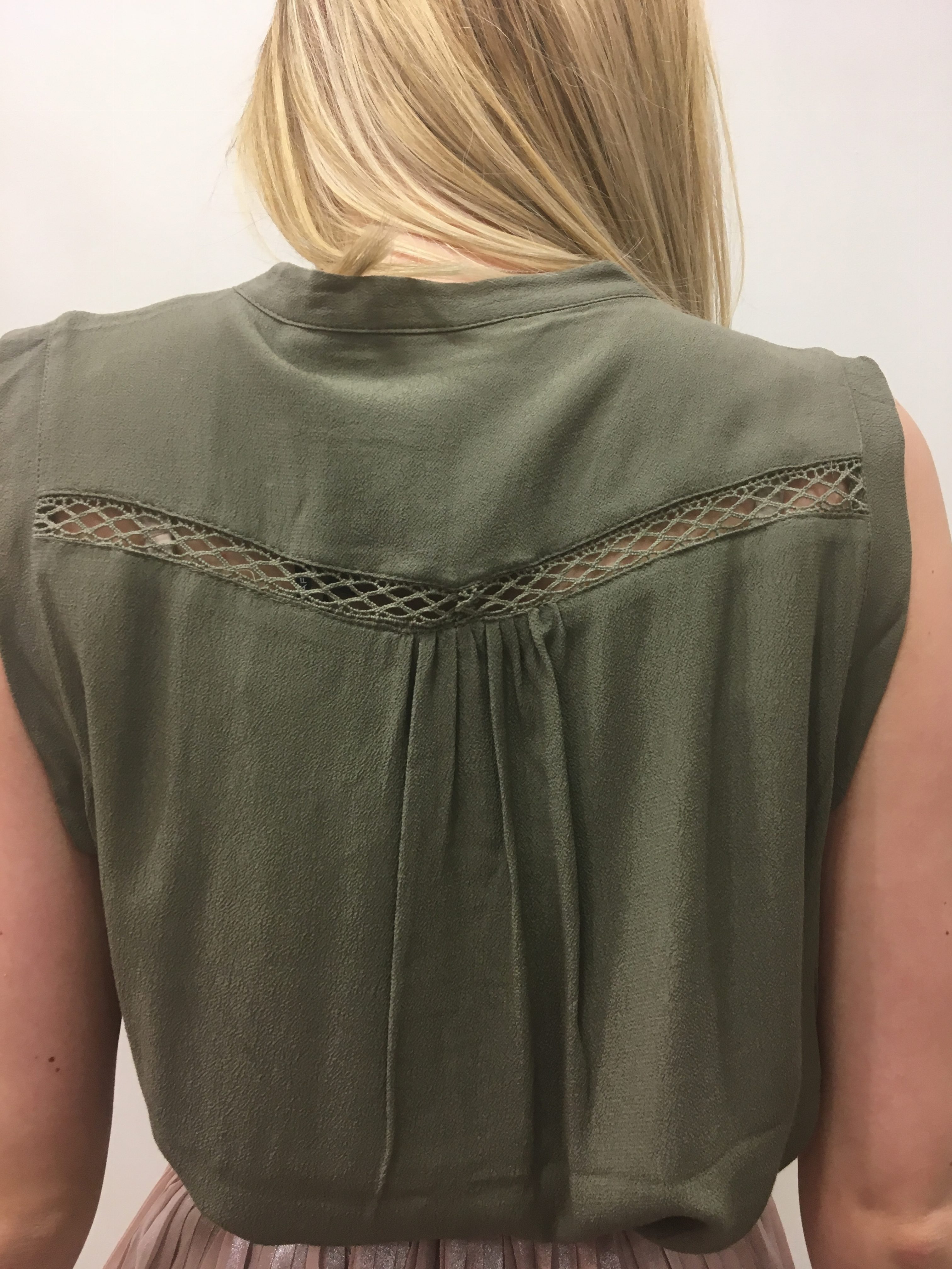 Dos chemise kaki NAF NAF