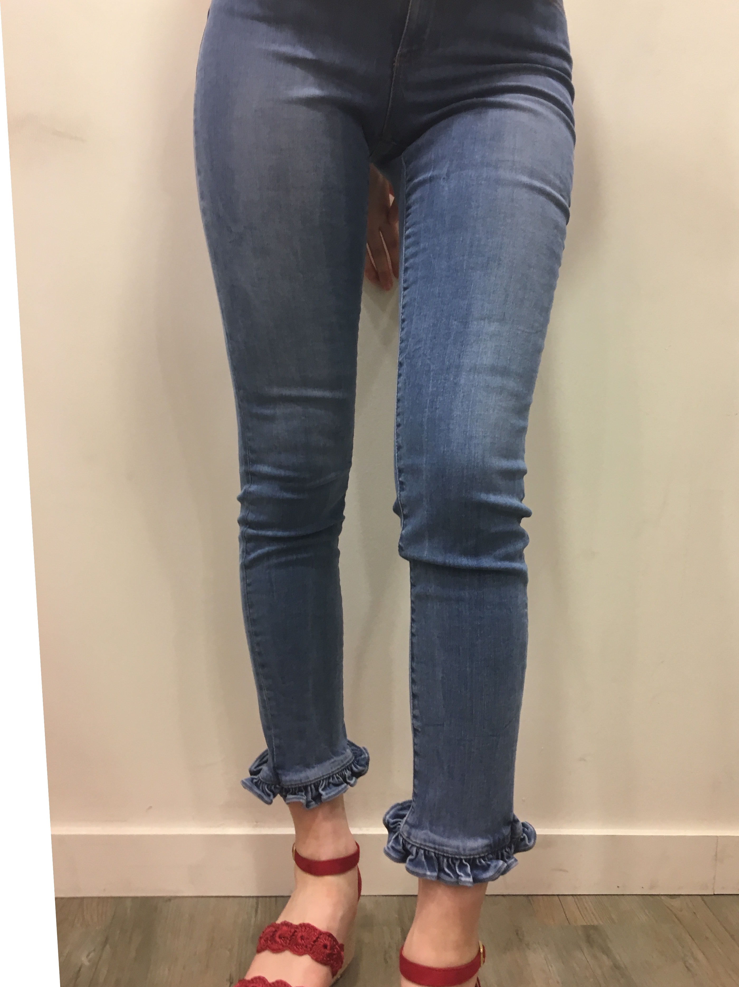 Jean à volants NAF NAF