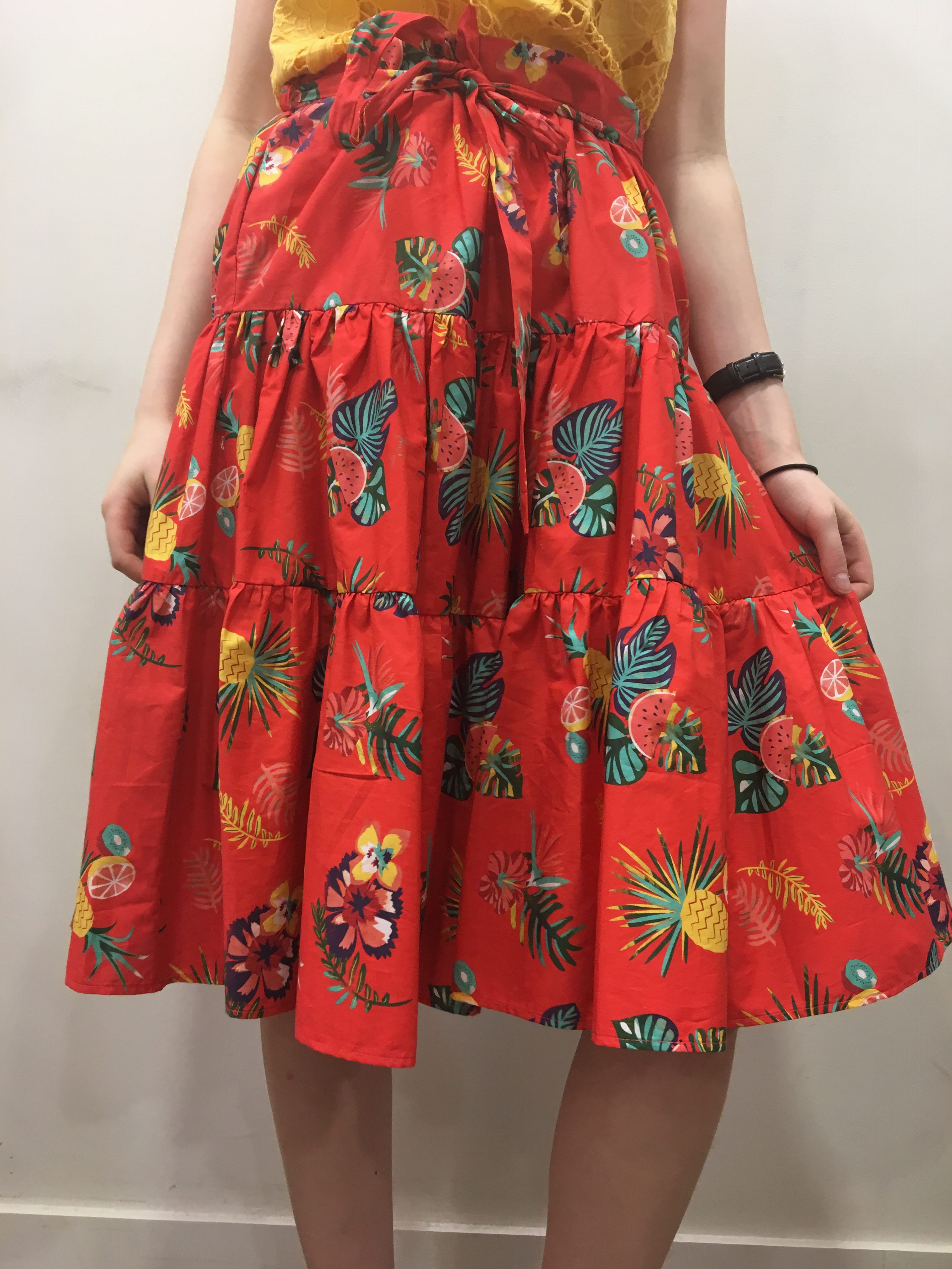 Jupe imprimée NAF NAF