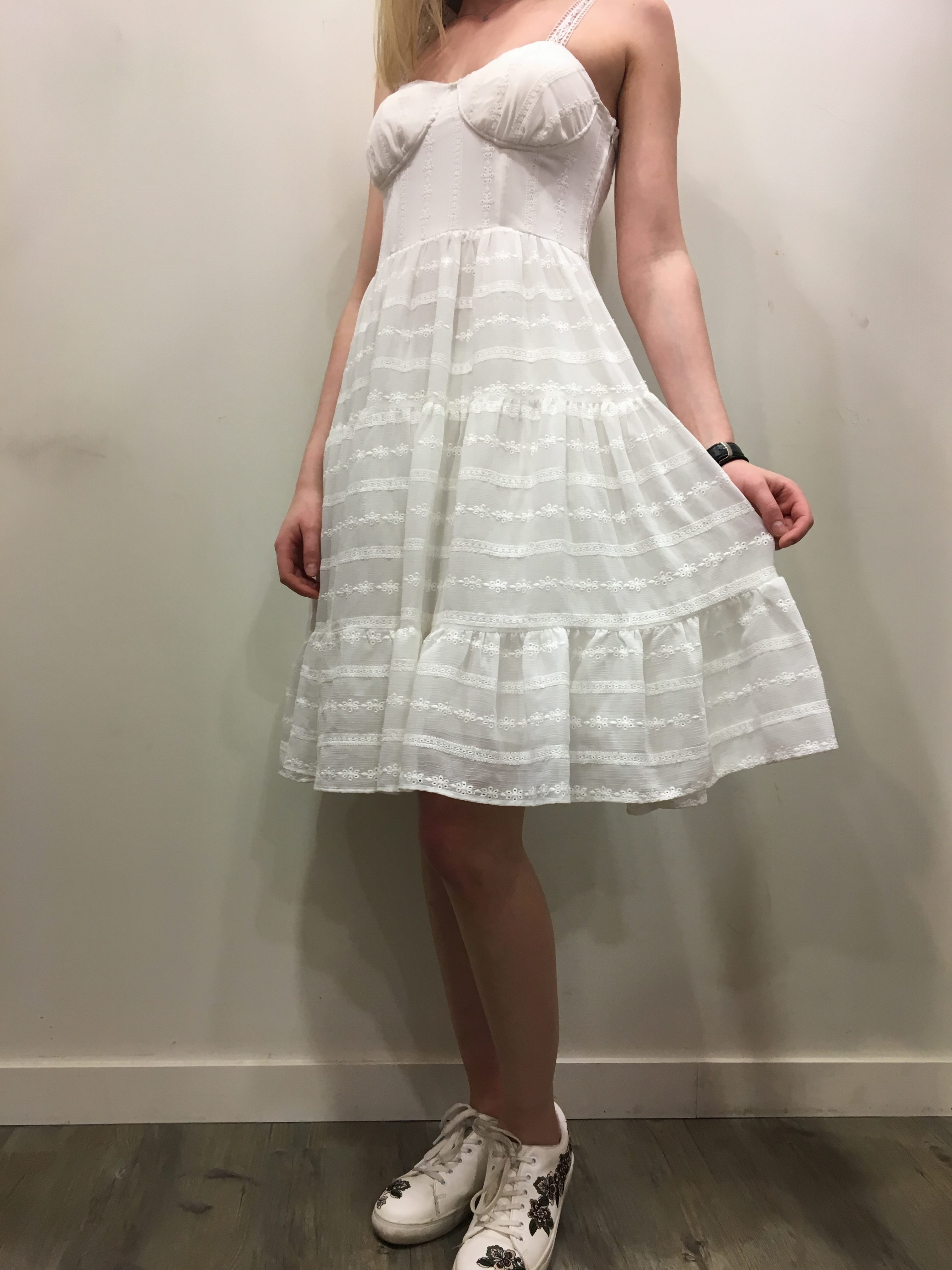 Robe blanche Collectionistas NAF NAF