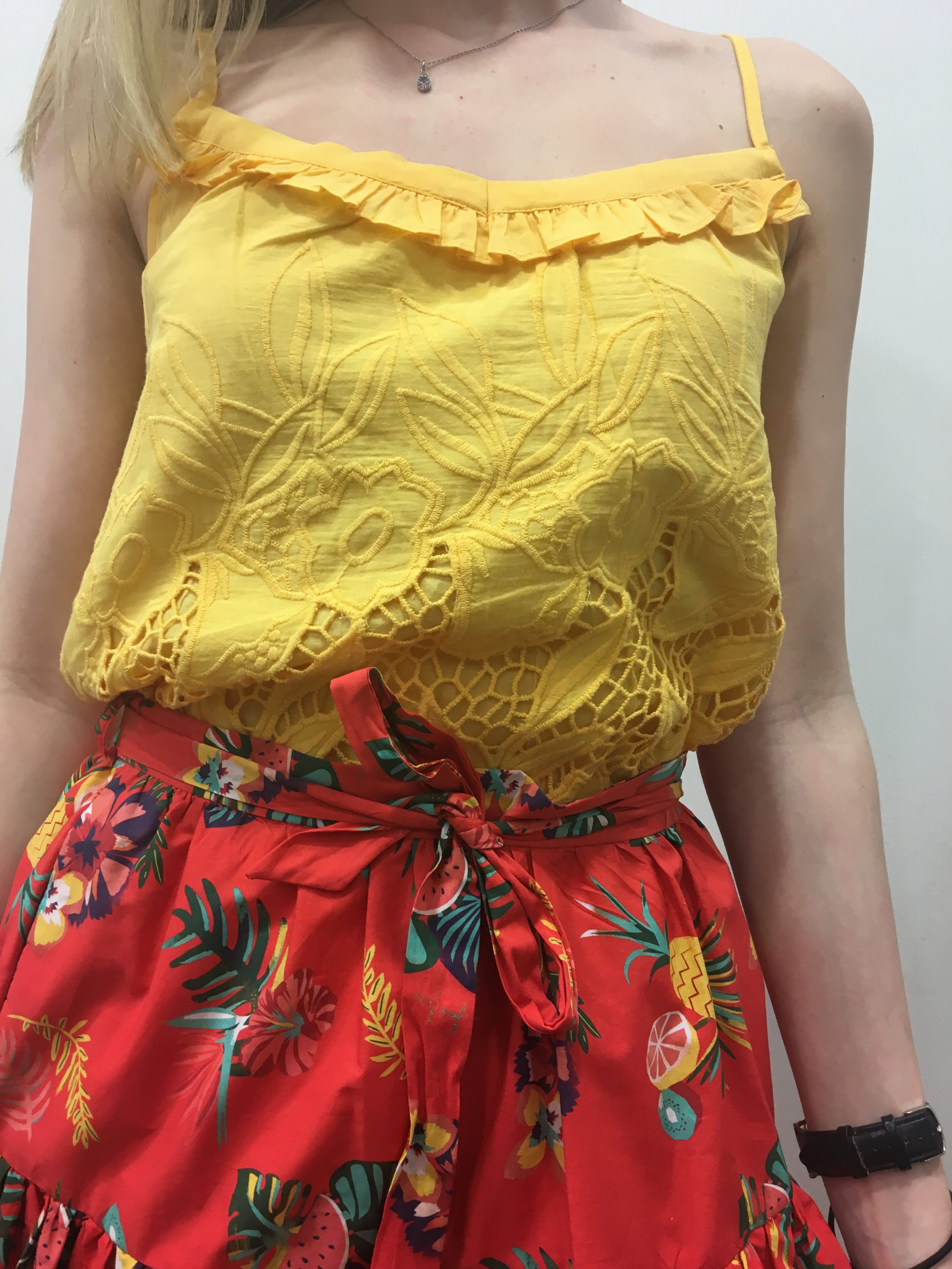 Top broderie NAF NAF