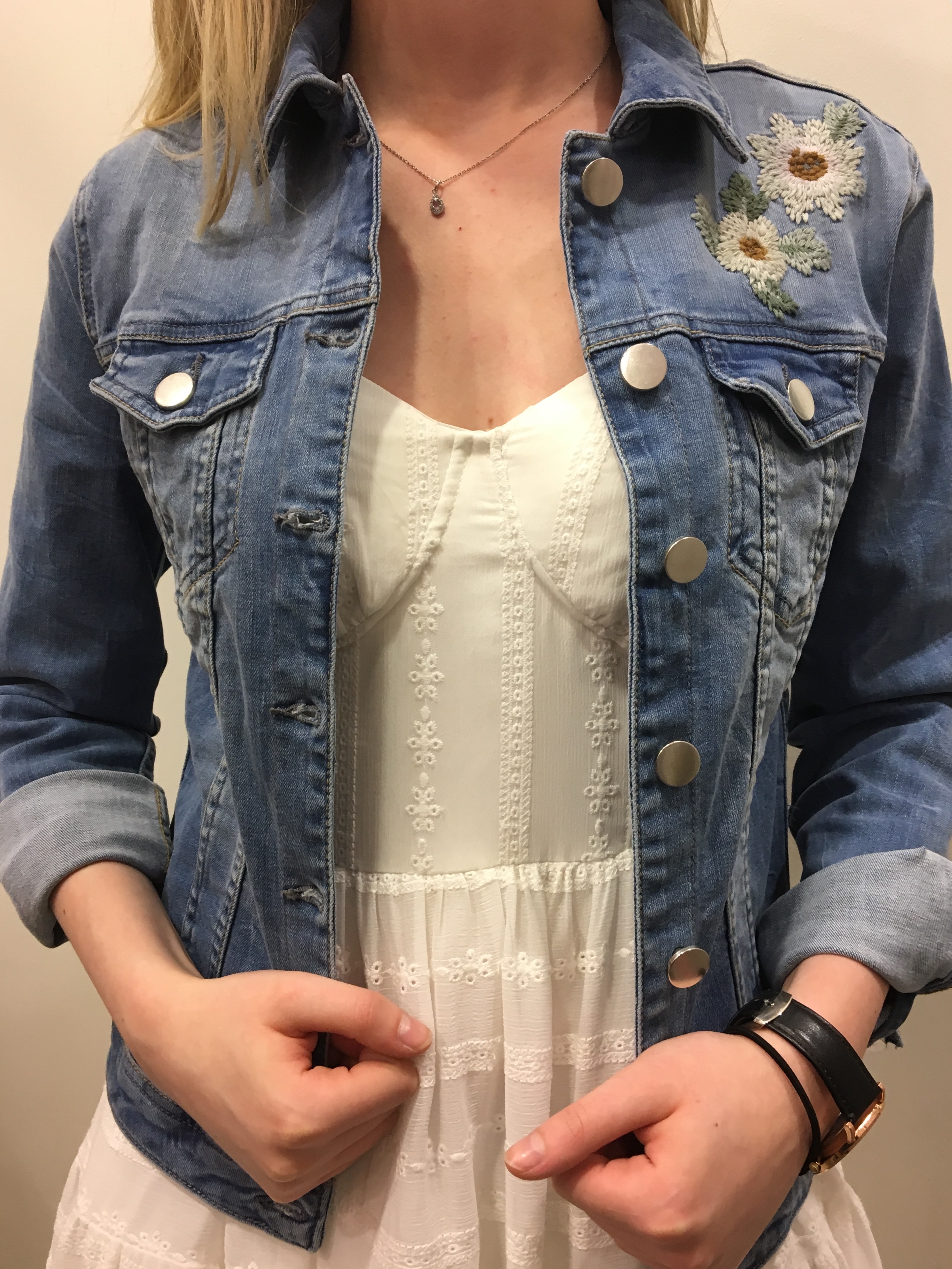 Veste en jean NAF NAF