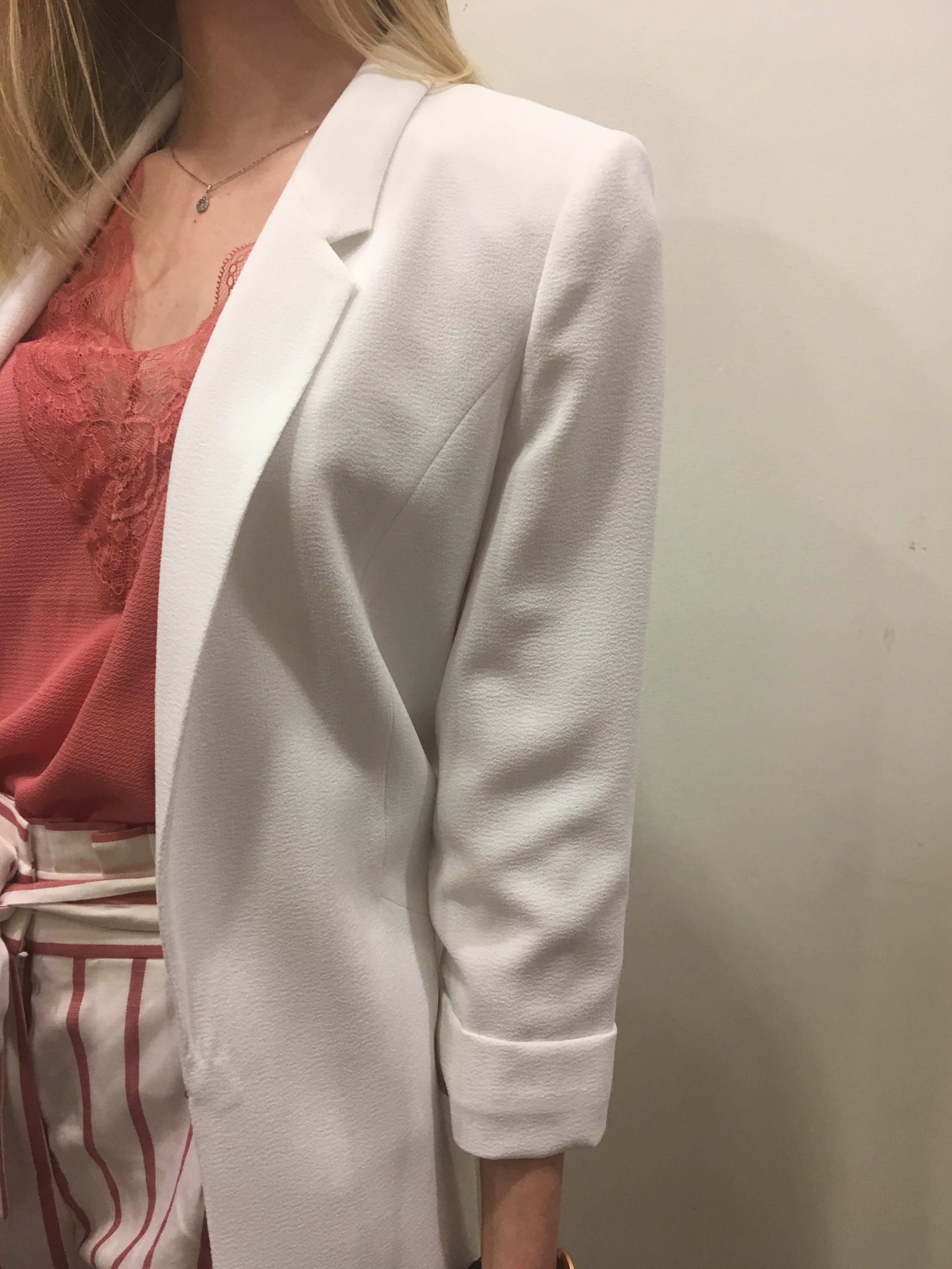 Veste tailleur manches trois quart NAF NAF