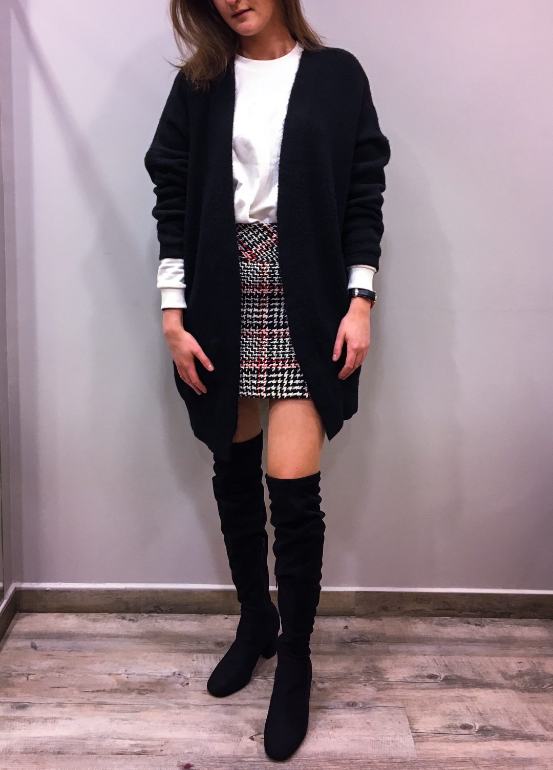 Tweed et carreaux look urban chic