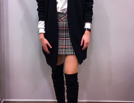 Tweed et carreaux look urban chic