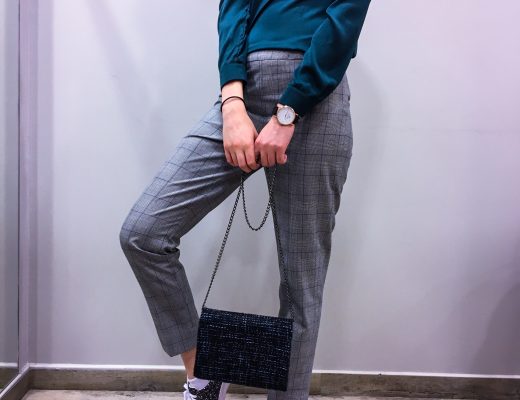 Imprimé prince de Galles chez NAF NAF