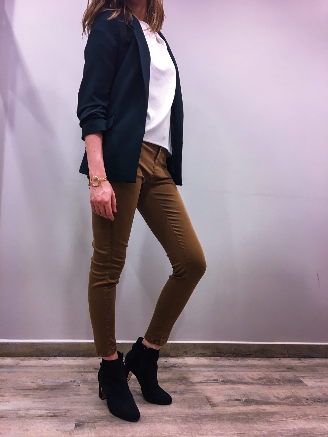 Le succès de la veste manches trois quart