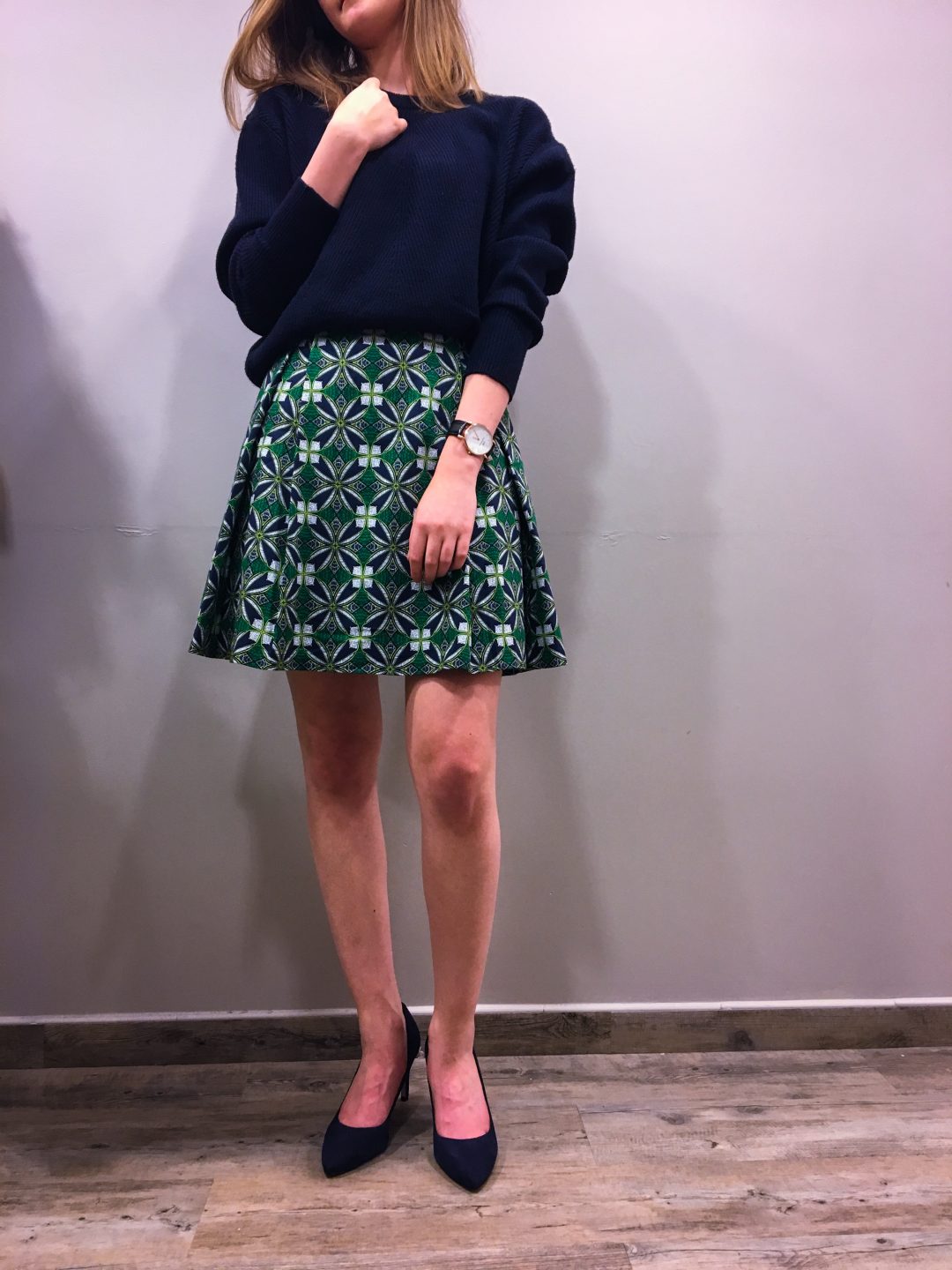 Robe wax jacquard NAF NAF