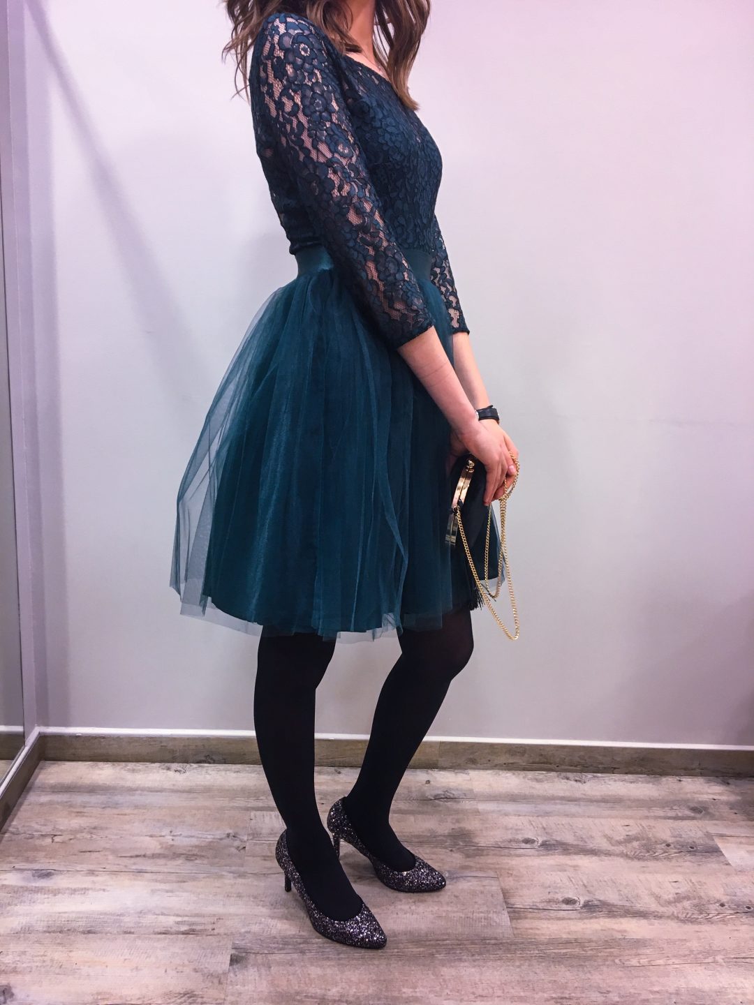 Dentelle et tulle de NAF NAF