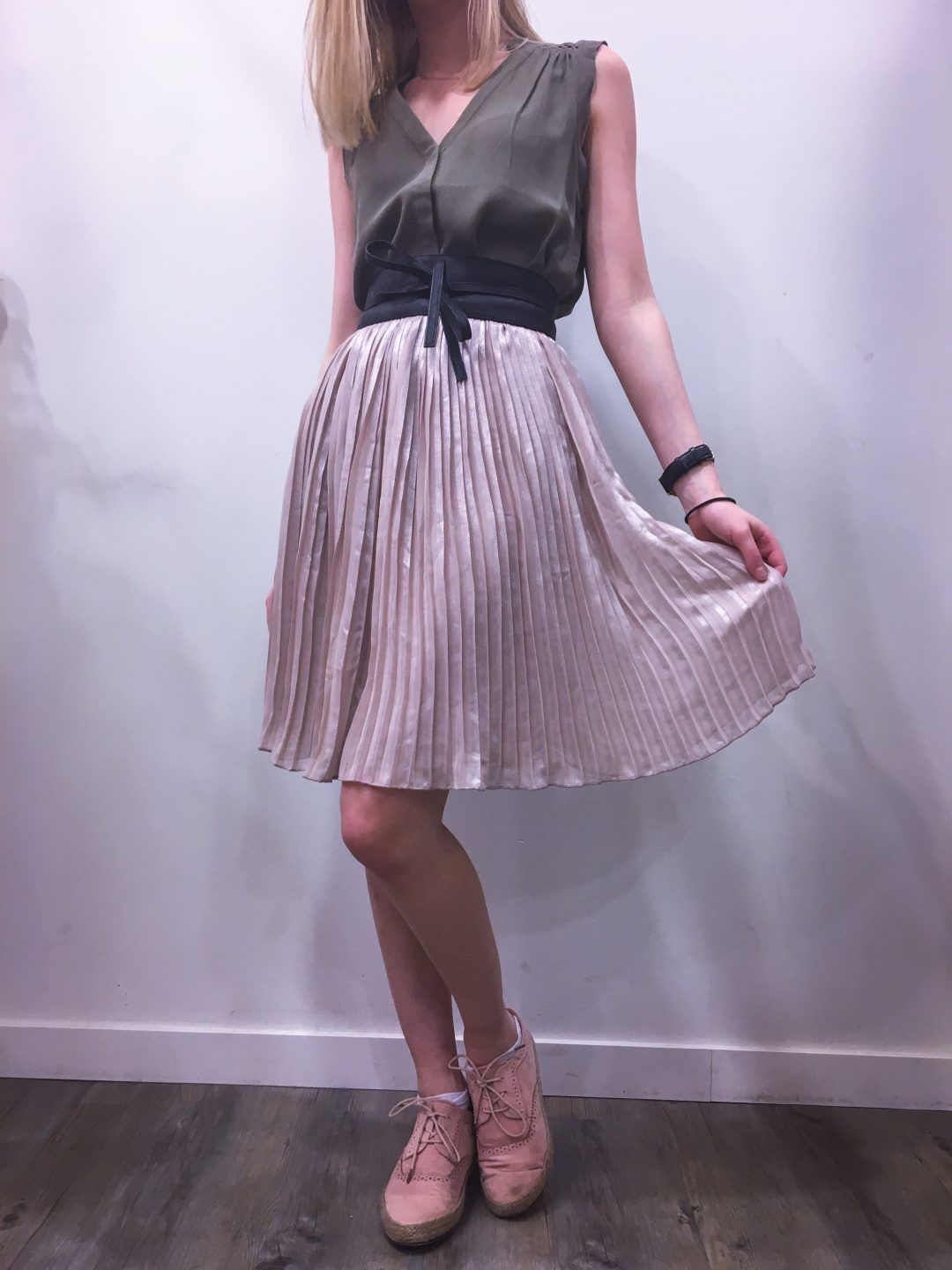 Jupe plissée NAF NAF