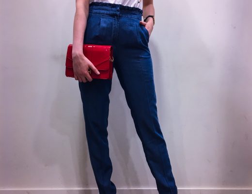 Chemise NAF NAF et son pantalon à pinces