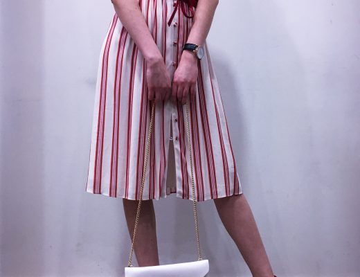 Robe longue et vintage façon NAF NAF