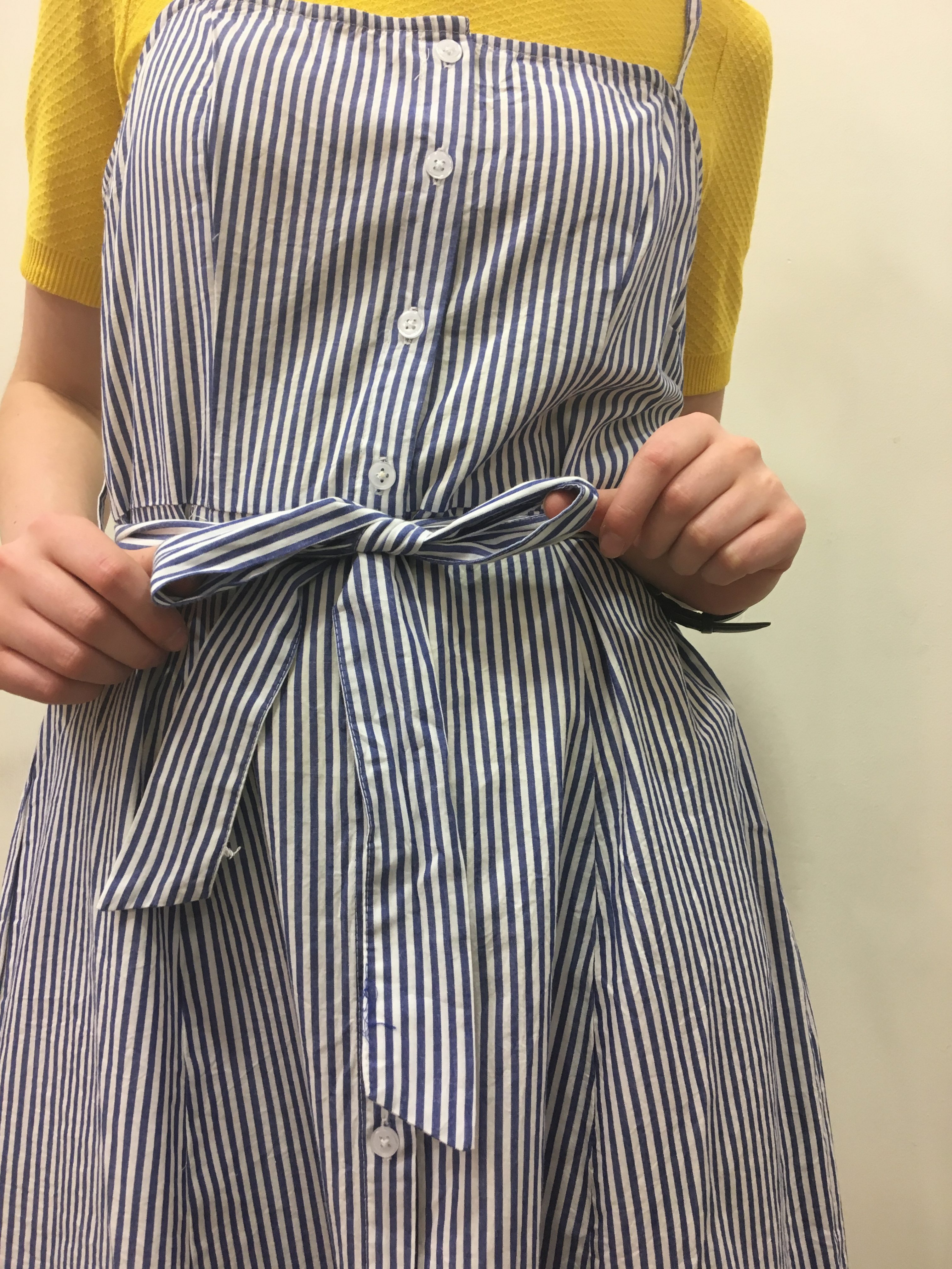 Détail ceinture robe NAF NAF