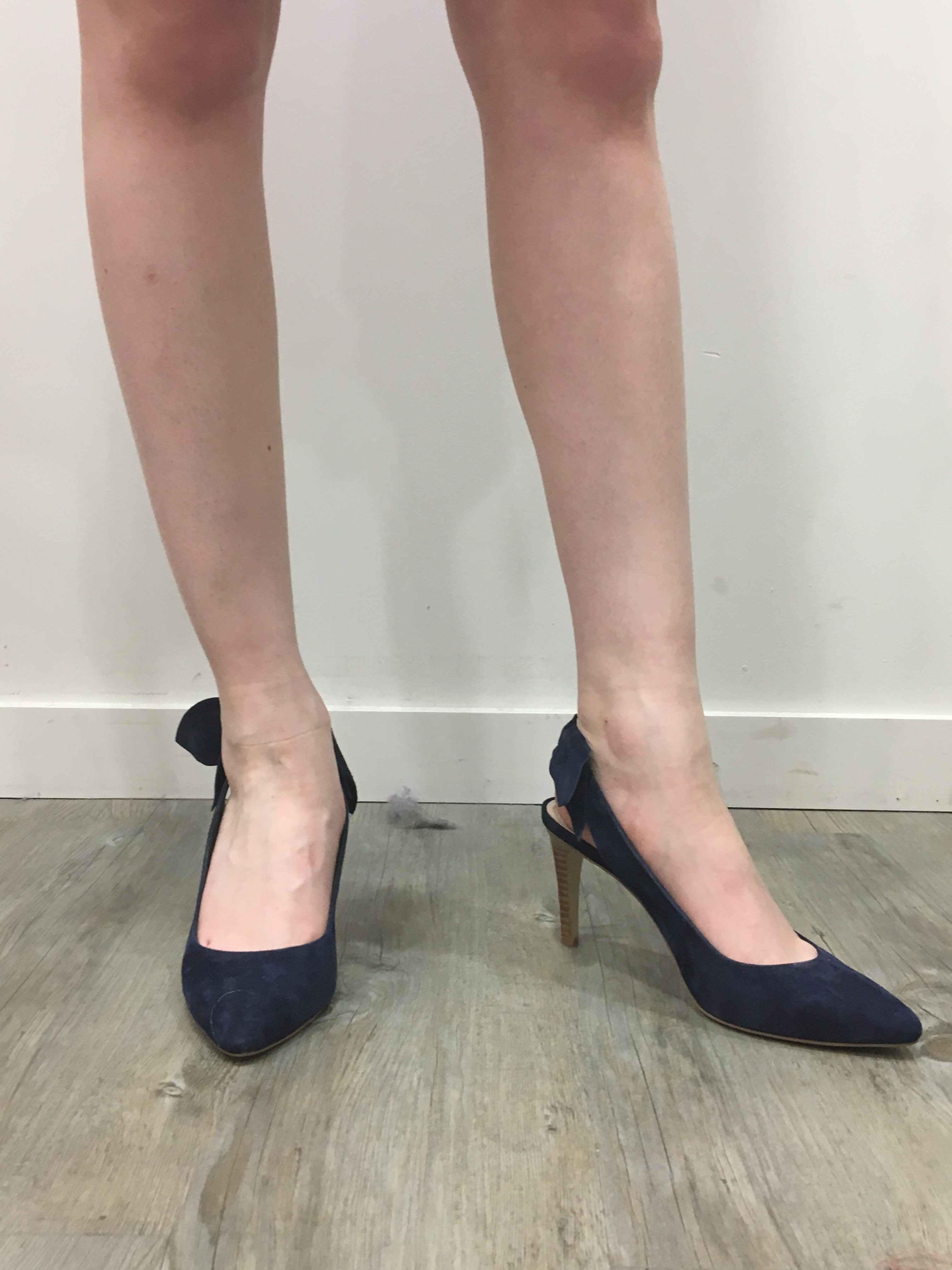 Escarpin bleu marine NAF NAF