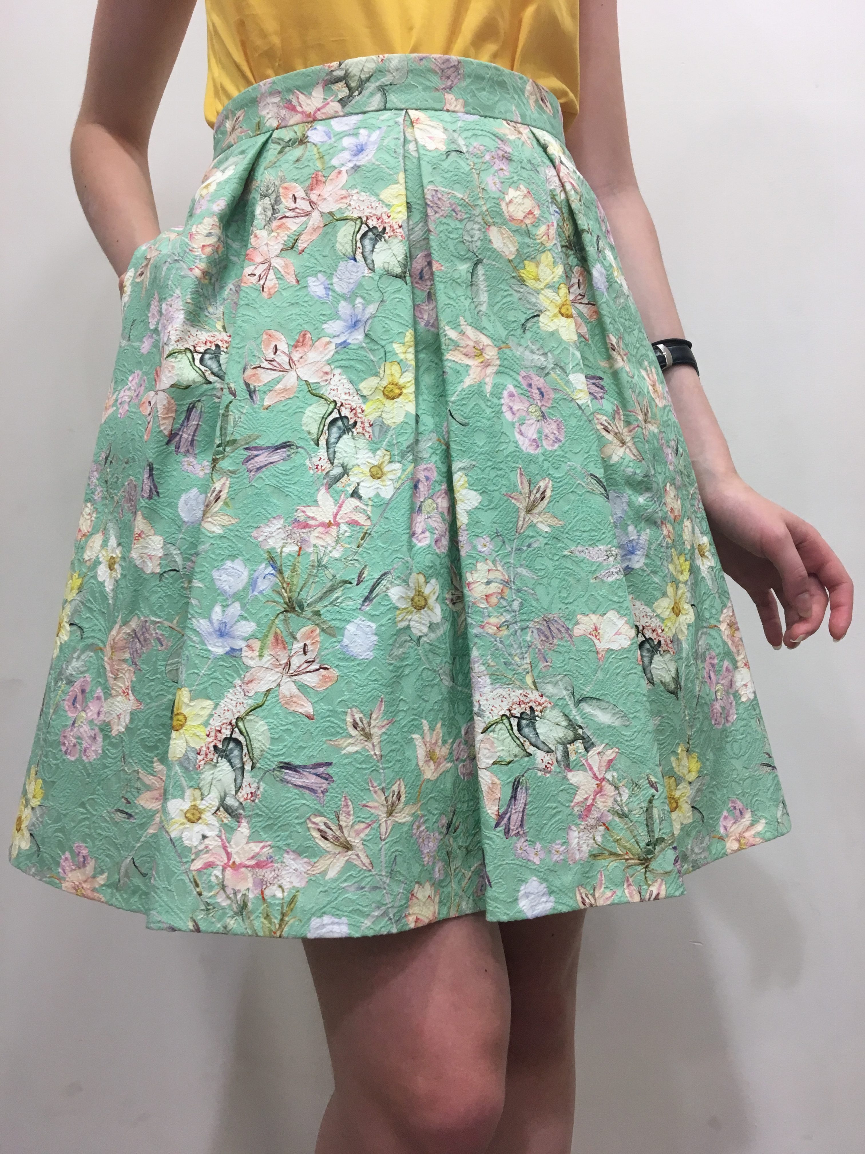 Jupe imprimée NAF NAF