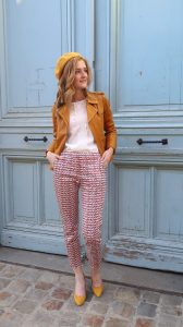 Pantalon à carreaux