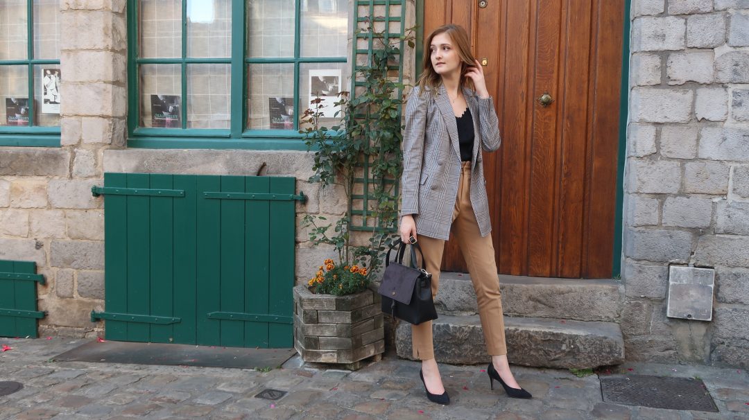 Silhouette à la garçonne