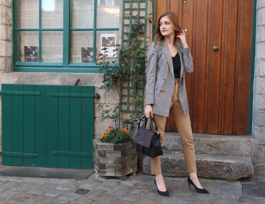 Silhouette à la garçonne