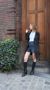 Short taille haute jacquard Collectionistas