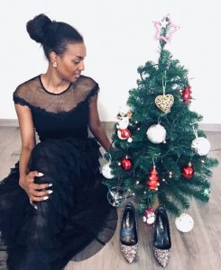 Tenue pour nouvel an jupe longue