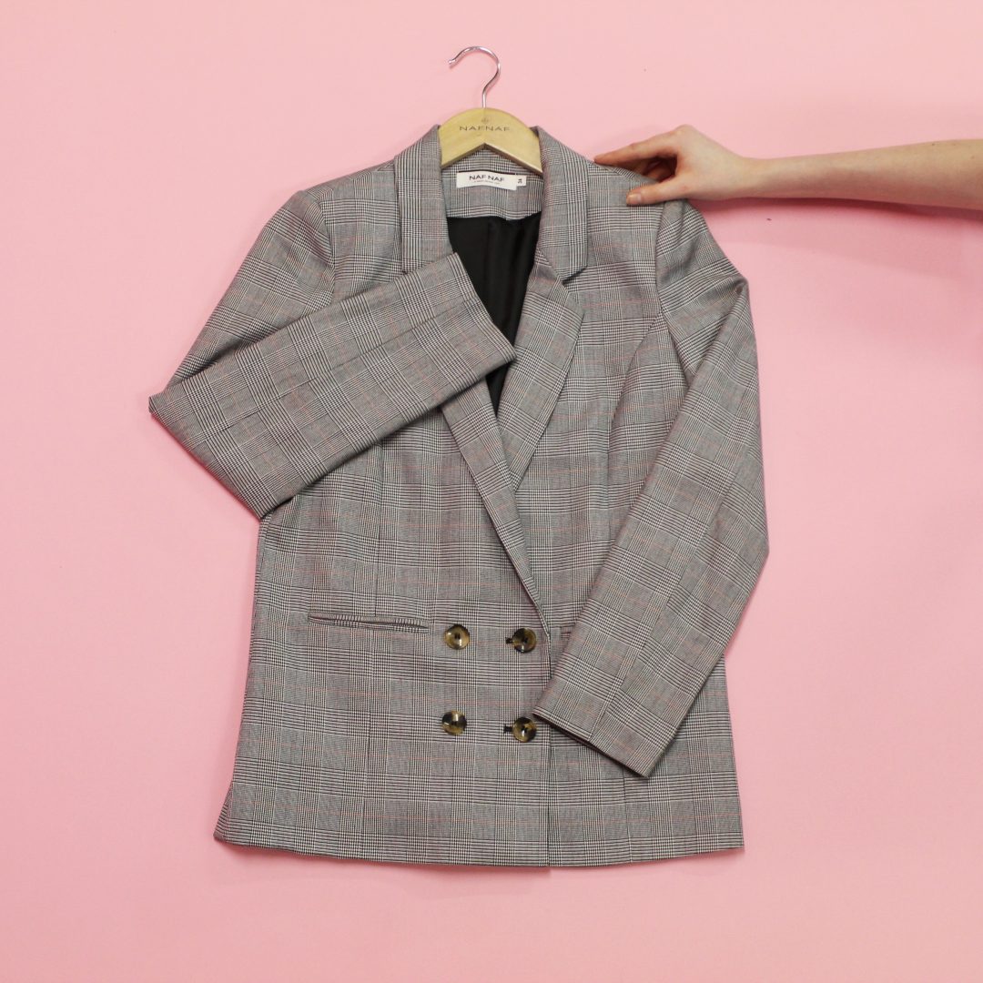 Veste Prince de Galles NAF NAF